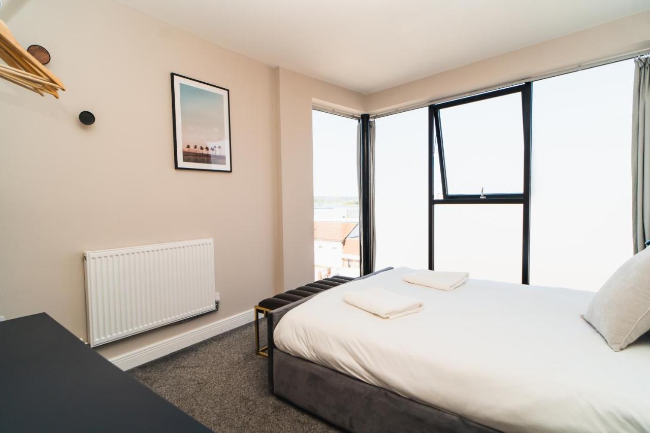 Ferienwohnung Penthouse - Harbour Views Poole Exterior foto