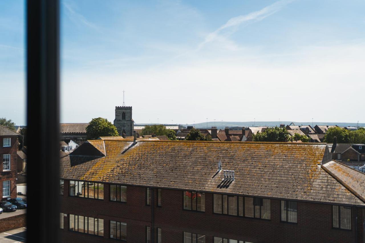 Ferienwohnung Penthouse - Harbour Views Poole Exterior foto